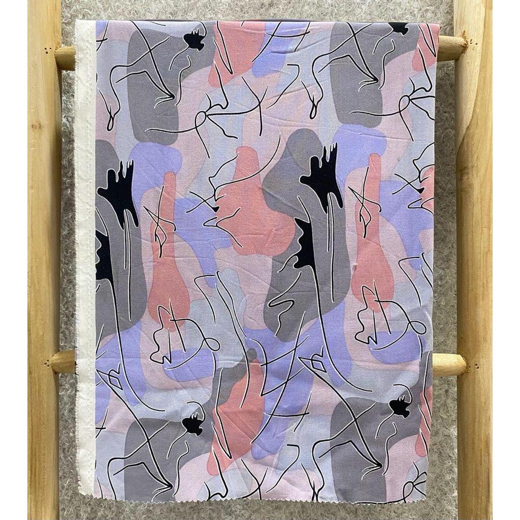 kain katun rayon viscose motif anak lucu terbaru best seller