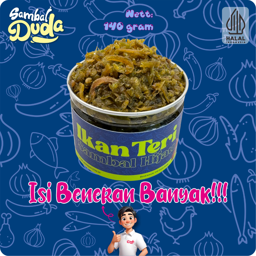 

SAMBAL DUDA - IKAN TERI SAMBAL HIJAU