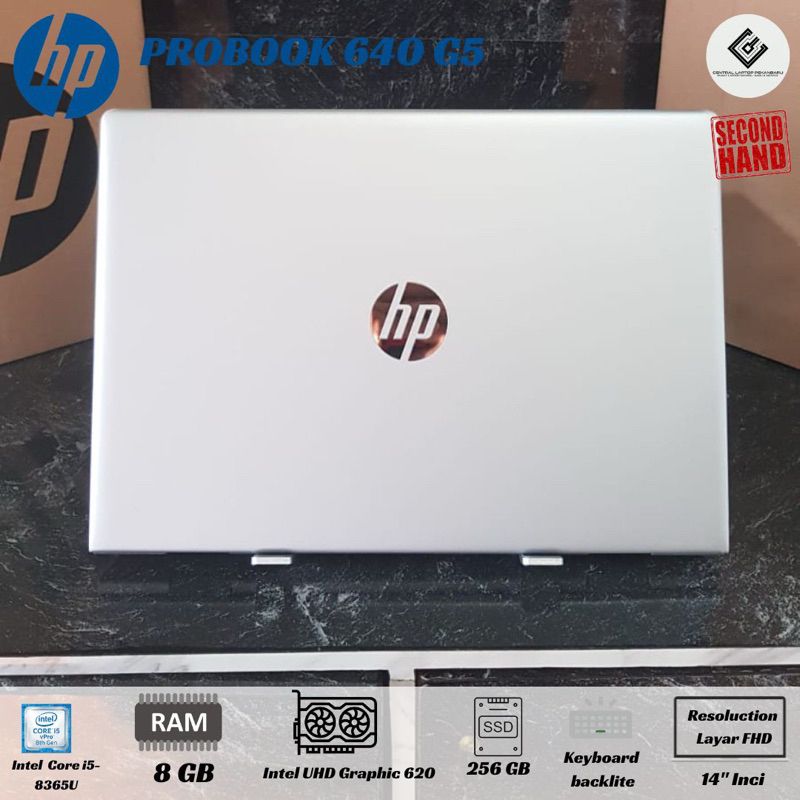 laptop second Hp probook 640 G5