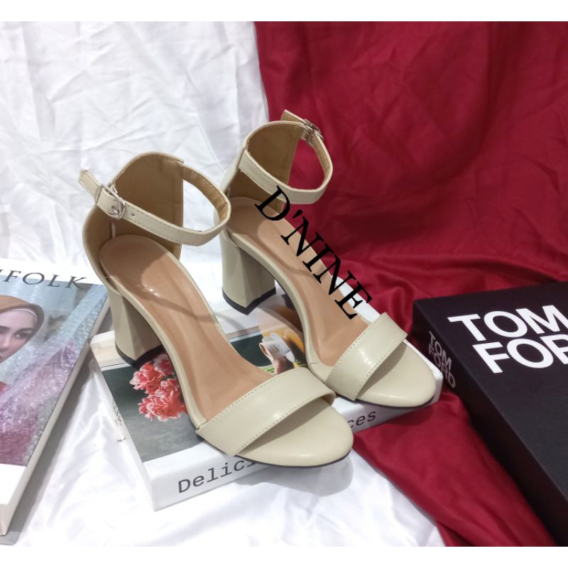 Heels Wanita Highhils Kekinian Sandal Kondangan Heels Remaja Casual Haighil Cewek Hak Hils Wanita Ha