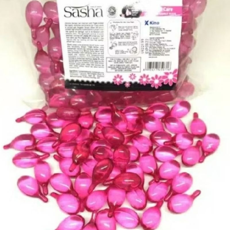 SASHA VITAMIN RAMBUT/ VITAMIN RAMBUT/SASHA VITAMIN PINK/SASHA ECER