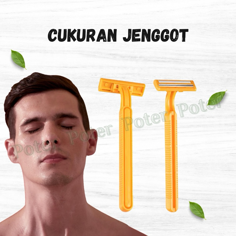 3pc Alat pisau cukur kumis jenggot silet mata pisau 2 anti iritasi goal tajam silet bulu ketiak kaki