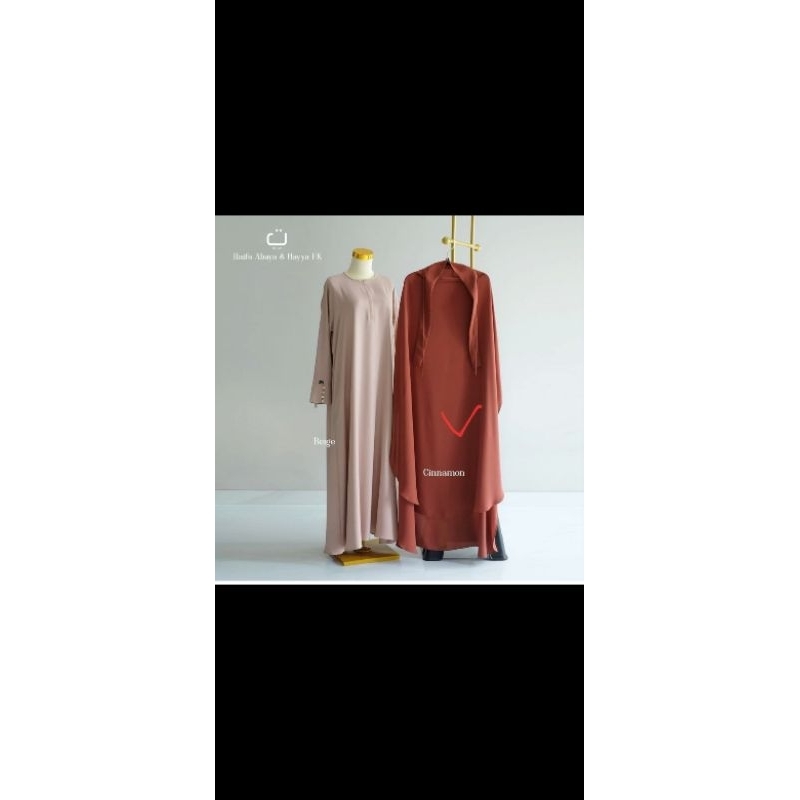 French khimar Hayya Ta by TRZ