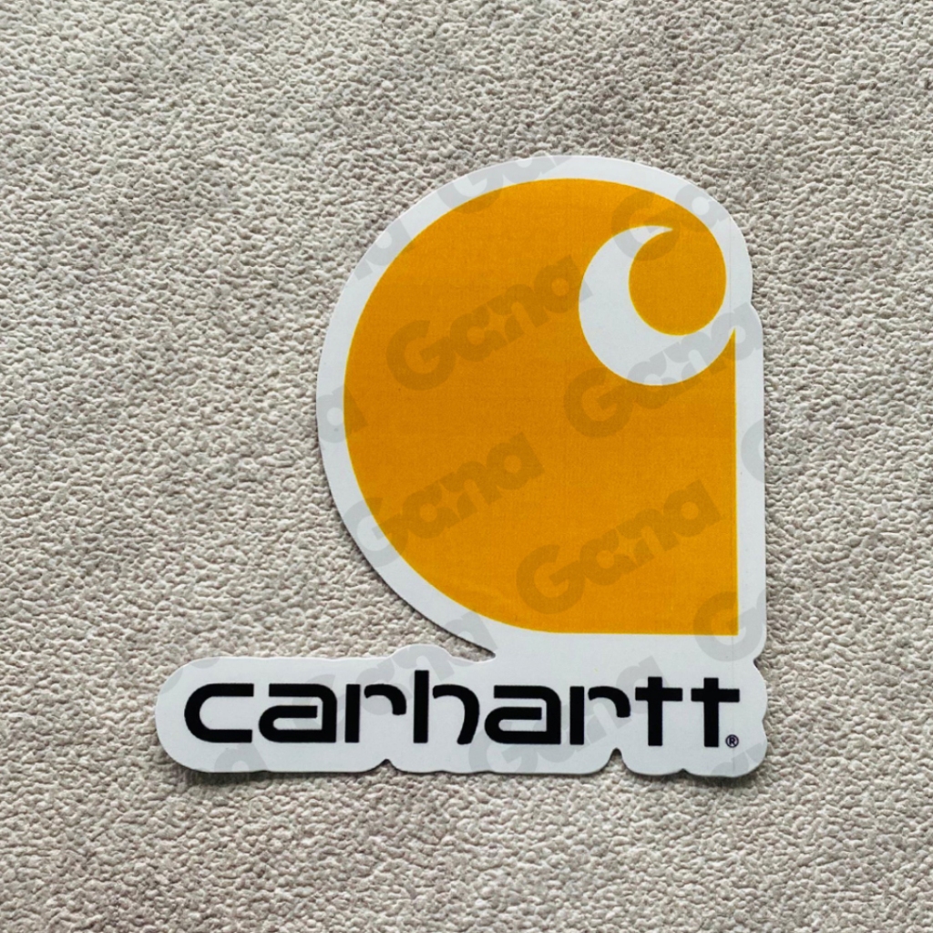 Stiker Logo Brand Sticker Carhartt Logo Distro Stiker Brand Sticker Pack Aesthetic Helm Motor Laptop