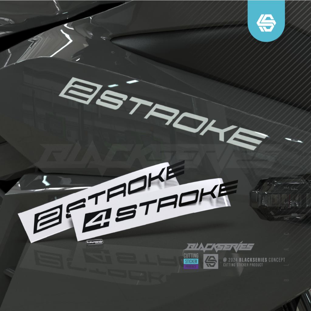 Cutting Stiker Motor 4 Stroke | Cutting Stiker Motor 2 Stroke
