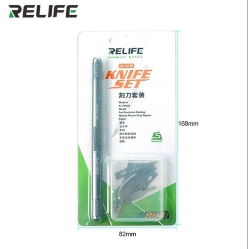 PISAU IC / PRECISSION KNIFE RELIFE RL-101B / RELIFE RL-101E