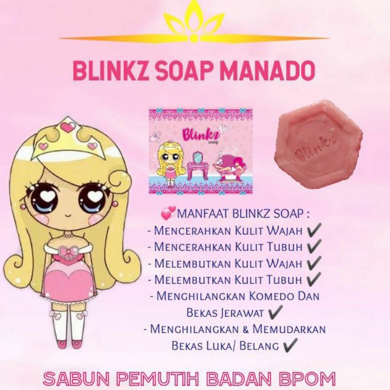 BLINKZ SOAP SABUN BPOM