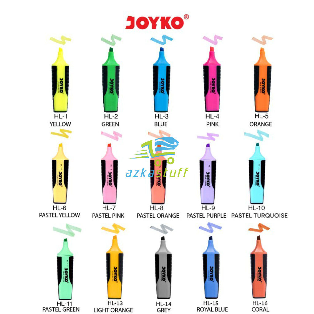 

Joyko Highlighter Penanda Berwarna - Stabilo joyko