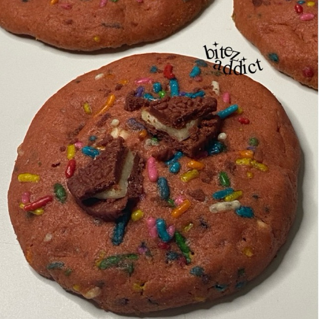 

bitez.addict | strawberry birthday cookies