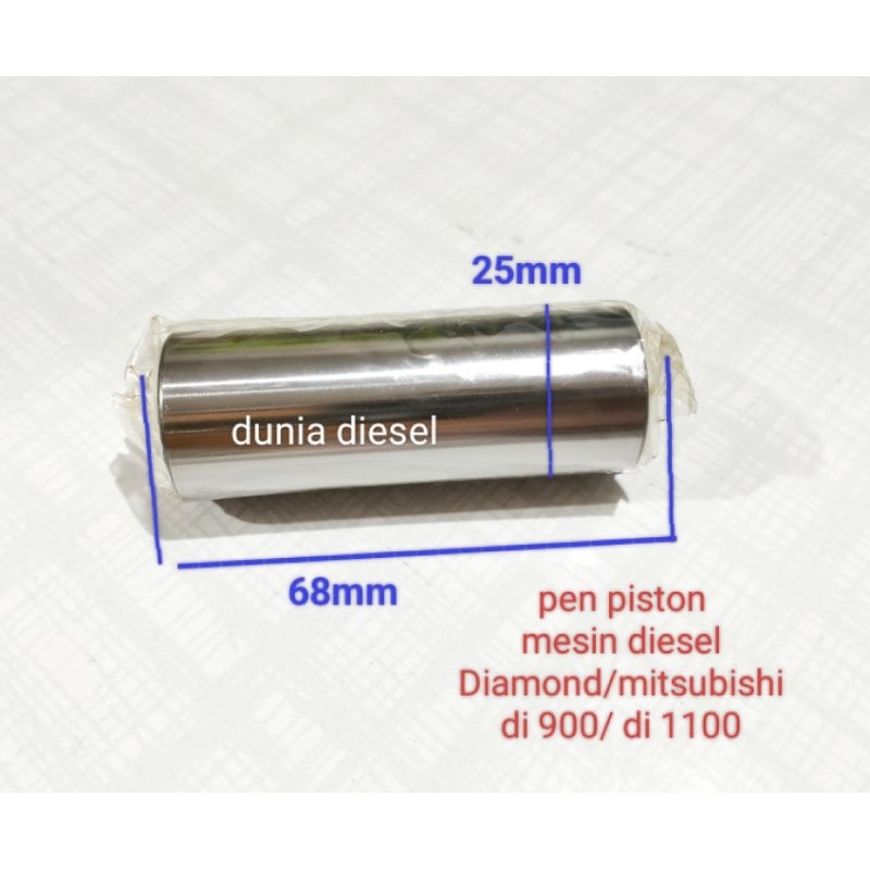 pen piston mesin diesel Diamond di900 di1100 pin piston