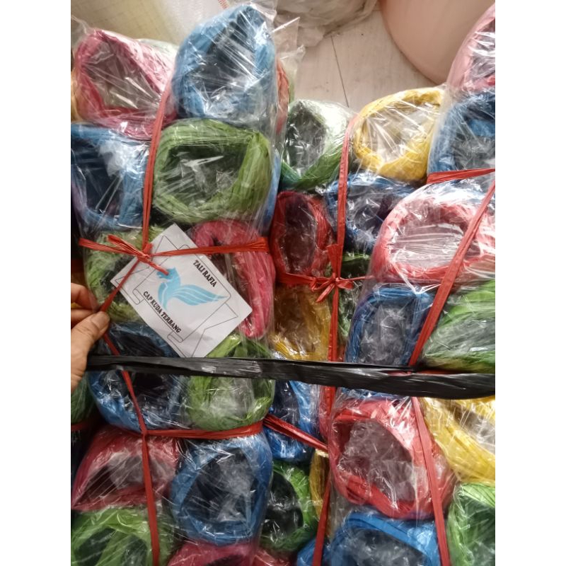 

tali rafia warna kecil mini 30 gram