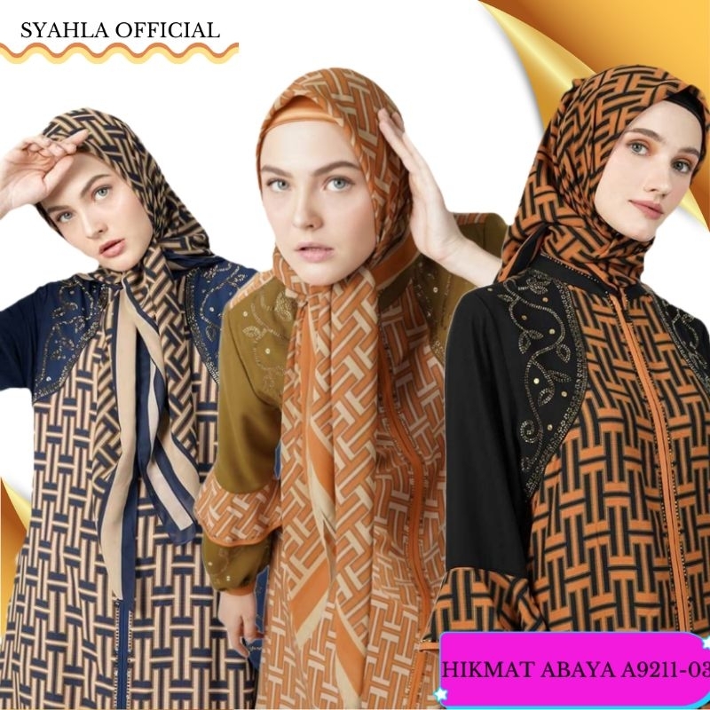 HIKMAT ABAYA A9211 - 03 TERBARU TERMURAH