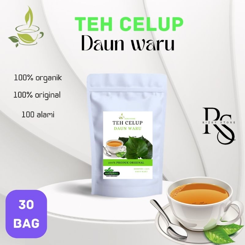 

TEH CELUP DAUN WARU ISI 30 BAG