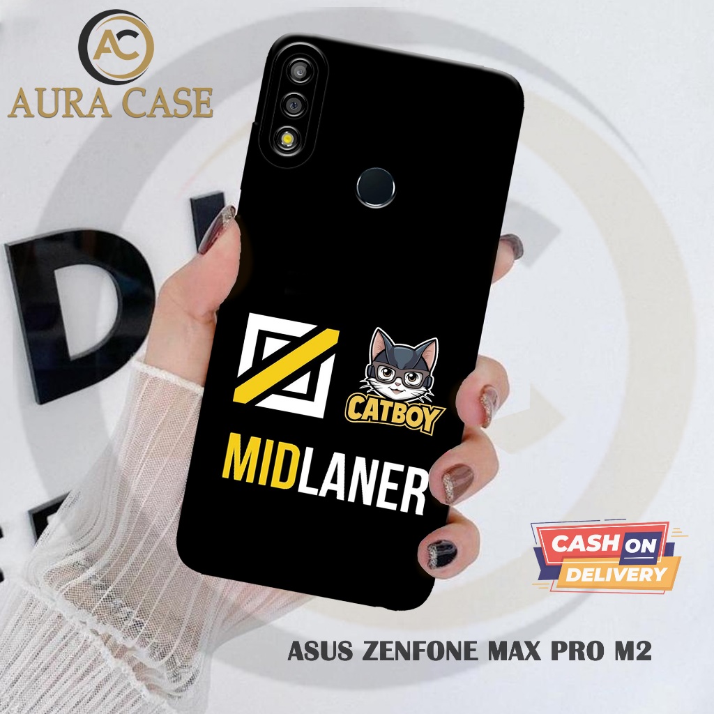 AURA CASE - Softcase ASUS ZENFONE MAX PRO M2 - GAMING Case - Case ASUS ZENFONE MAX PRO M2 - Casing H
