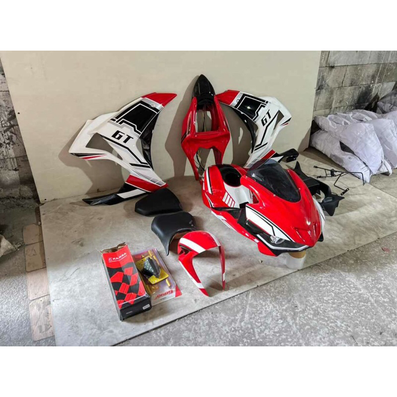 Full fairing fullbodi r25 r3 utk vixion byson karbu dan mega pro mono