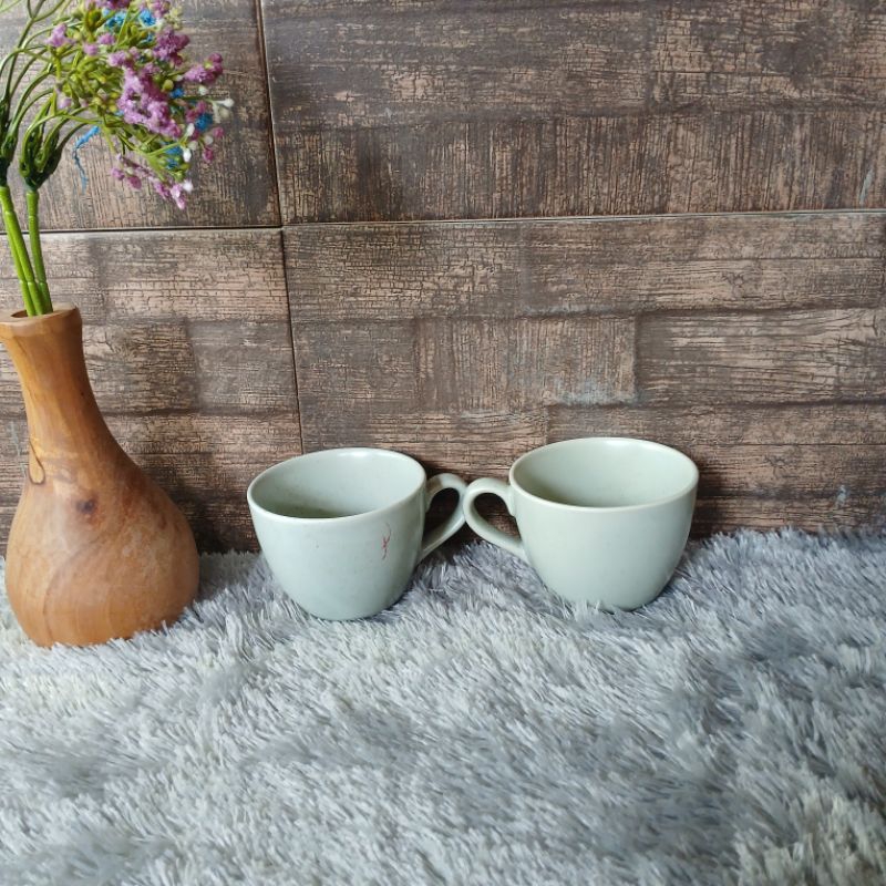 Gelas Cangkir Keramik Premium/Cangkir Kopi Cafe/Gelas Keramik