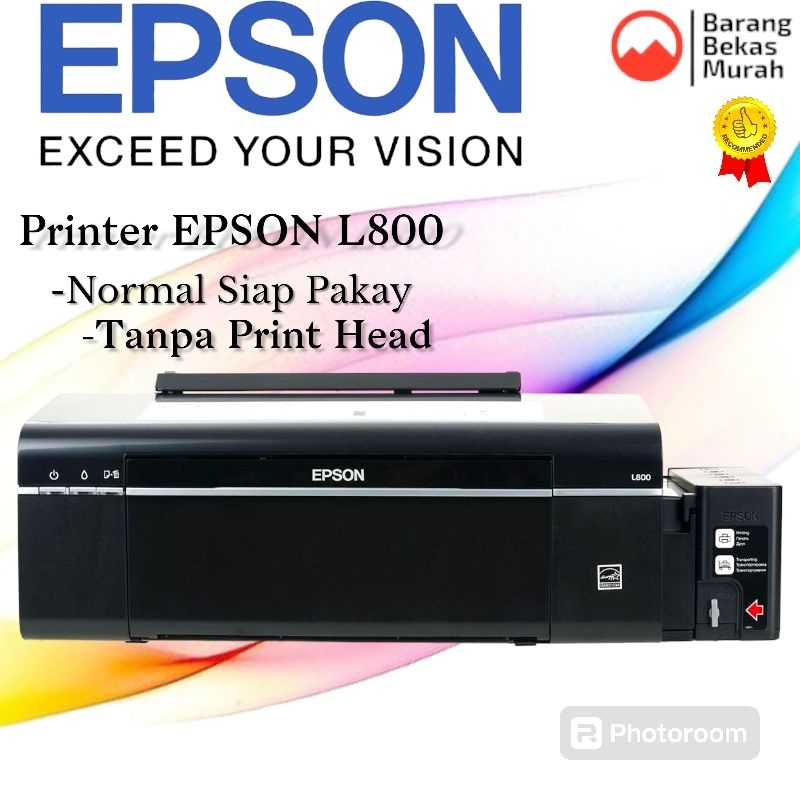 Printer Epson L800 Tanpa Print Head Printer Spesialis Cetak Foto
