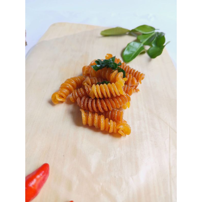 

Makaroni Uril Camilan ANS | Makaroni Uril Original | Makaroni Uril Pedas | Makaroni Uril Extra Pedas ±125 g | Makaroni Uril Daun Jeruk