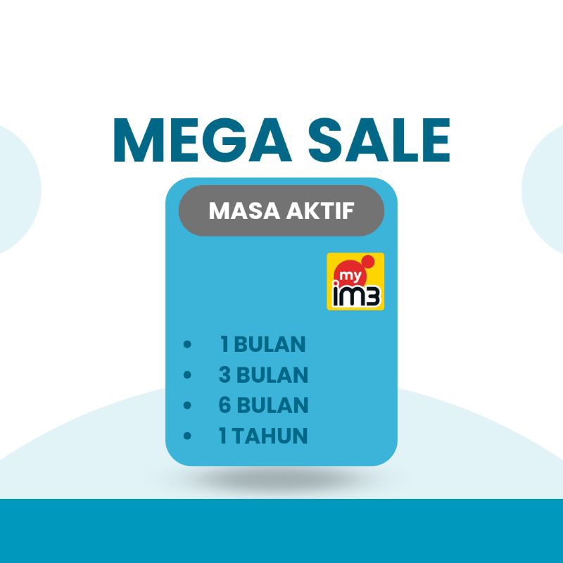 PERPANJANG MASA AKTIF INDOSAT SIMPLEE, FAST RESPON [ 15 HARI - 90 HARI ]