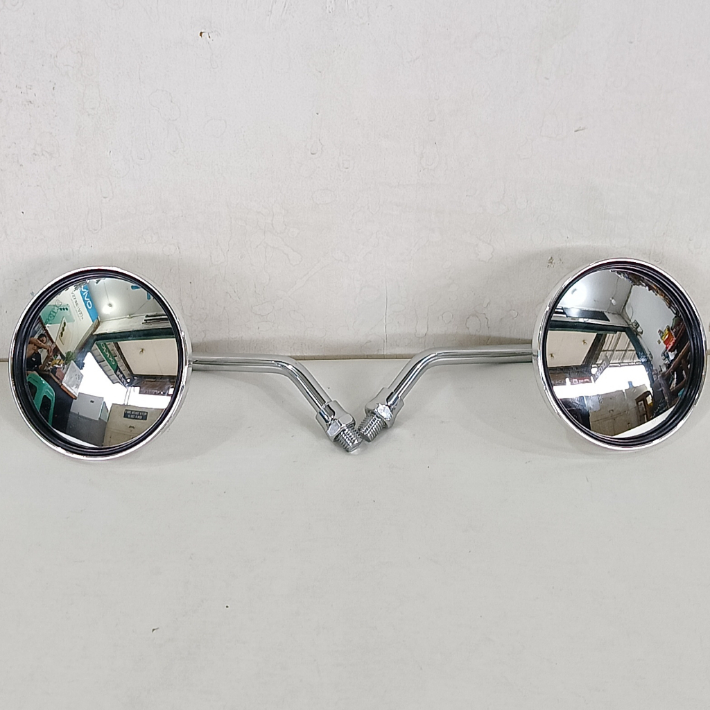 SPION VARIASI / SPION BULAT KACA CEMBUNG / SPION SCOOPY / SPION CROME HONDA BEAT VARIO KHARISMA SCOO