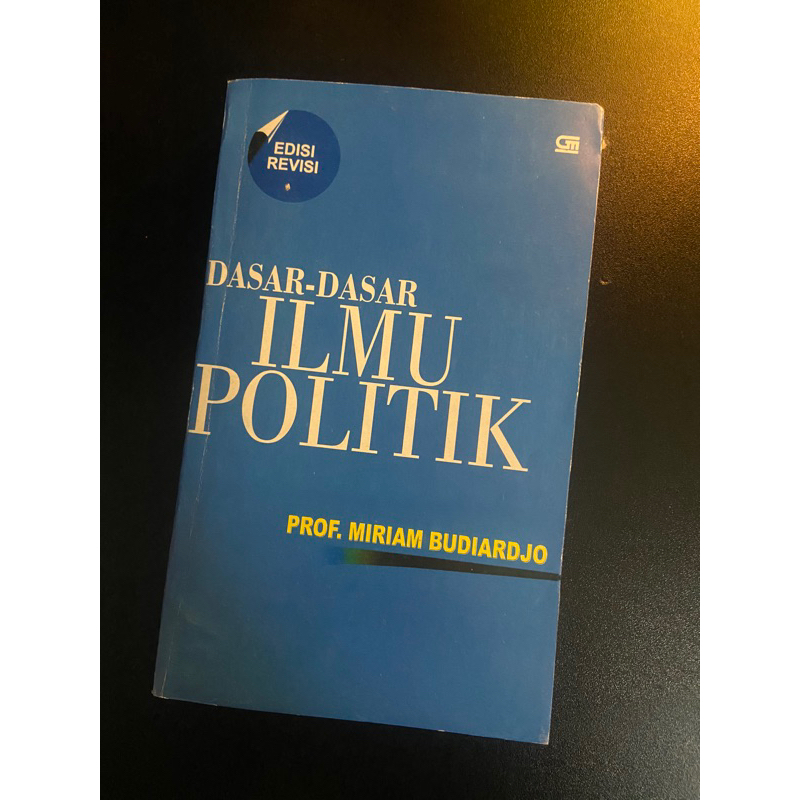 

Buku Dasar-Dasar Ilmu Politik [PRELOVED]