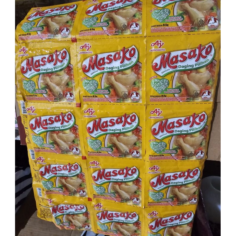 

Masako Ayam Sapi Rencengan isi 12pcs