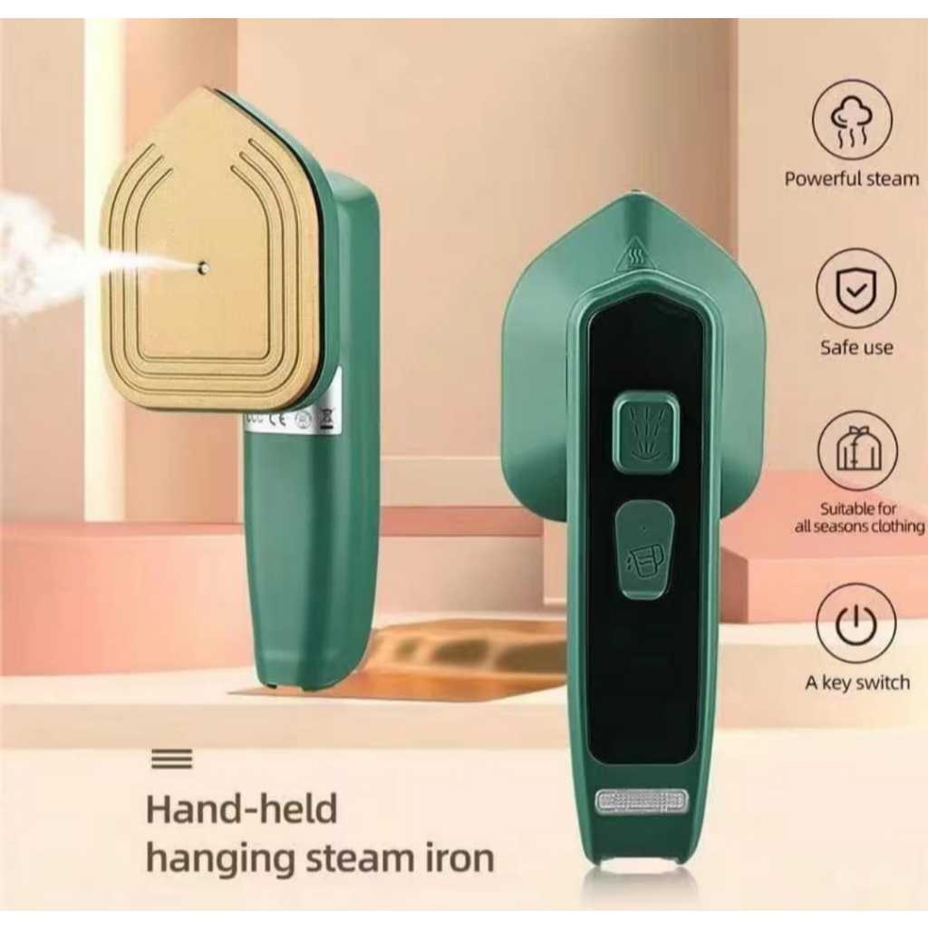 (RDM) Setrika Uap Portable Mini - Setrika Uap Mini Travel Portable / Setrika Portable Inovasi