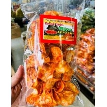 

Kripik balado bulat pedas manis 250g