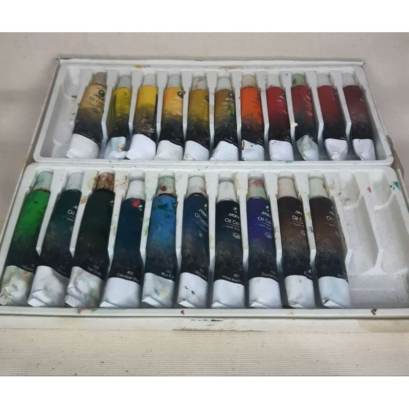 

Maries oil colors 24 colors *preloved