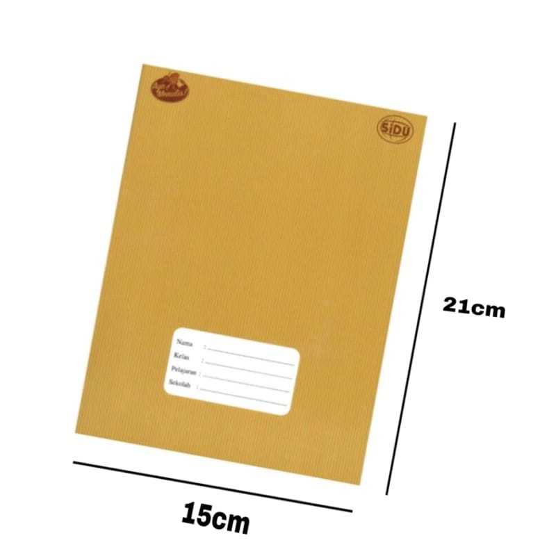 

ghg (10BUKU) Buku Tulis Sinar Dunia SIDU isi 40 cover depan motif seperti di sampul COKLAT KRAFT
