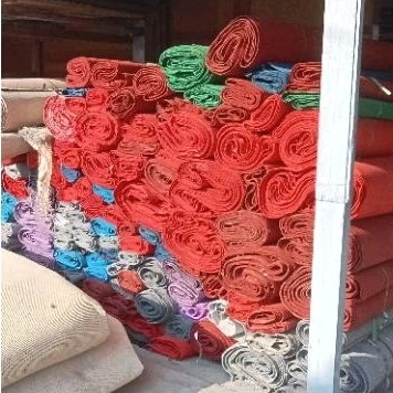 KARPET BEKAS PAMERAN (HARGA PER 0.5M)