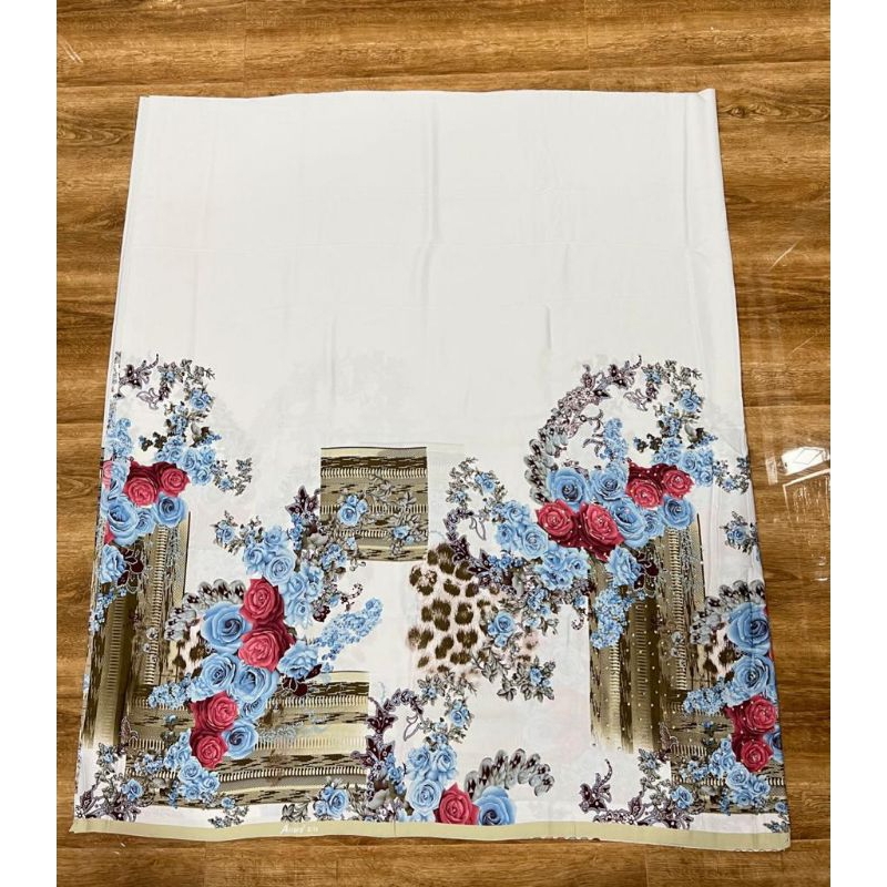 KAIN PASANG UNTUK SET KURUNG WANITA DEWASA ALFARO SILK DIAMOND IMPORT MALAYSIA