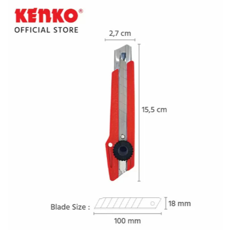 

KENKO - Cutter Besar L-500 18mm