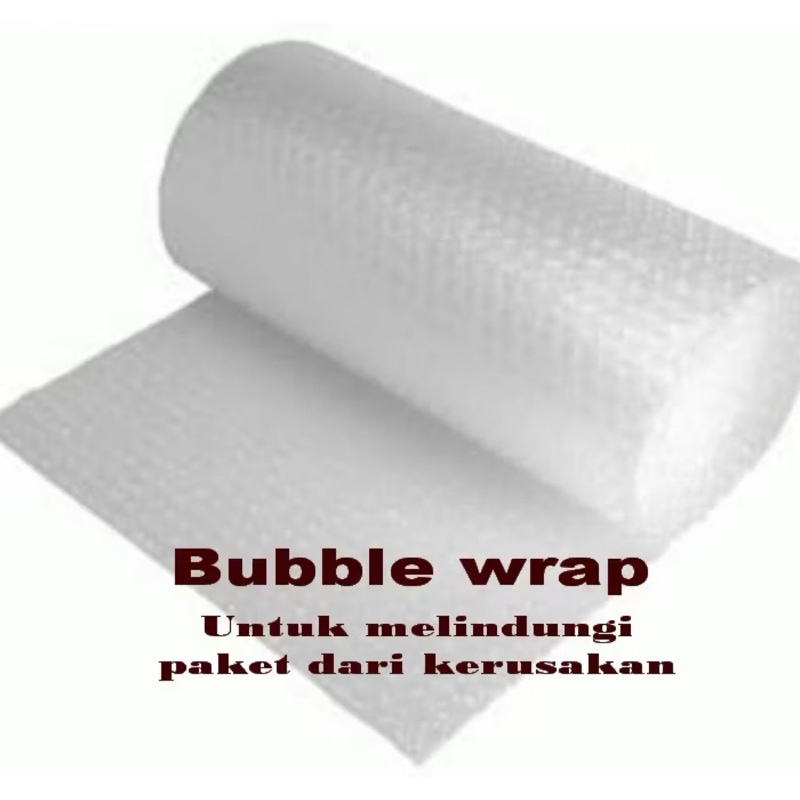 

Tambahan packing dengan Bubble Wrap supaya paket lebih aman TIDAK DIJUAL TERPISAH