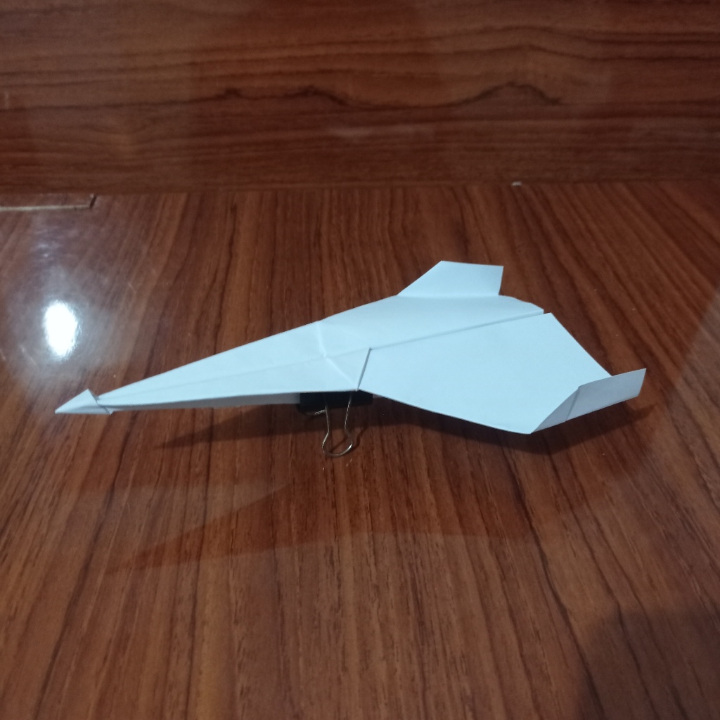 Origami Mainan Pesawat Kertas Lipat Bisa Terbang GALAXY A4 Best Origami Flying Paper Airplane