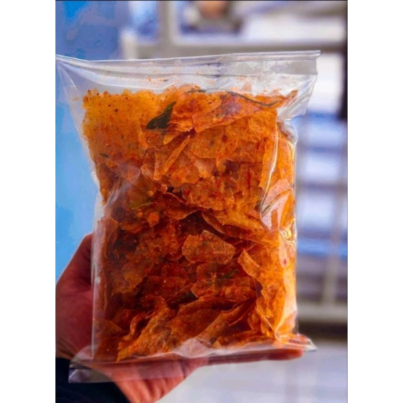 

Keripik Kaca Pedas 100gr