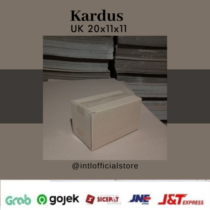 

Kardus Box Karton UK 20x11x11