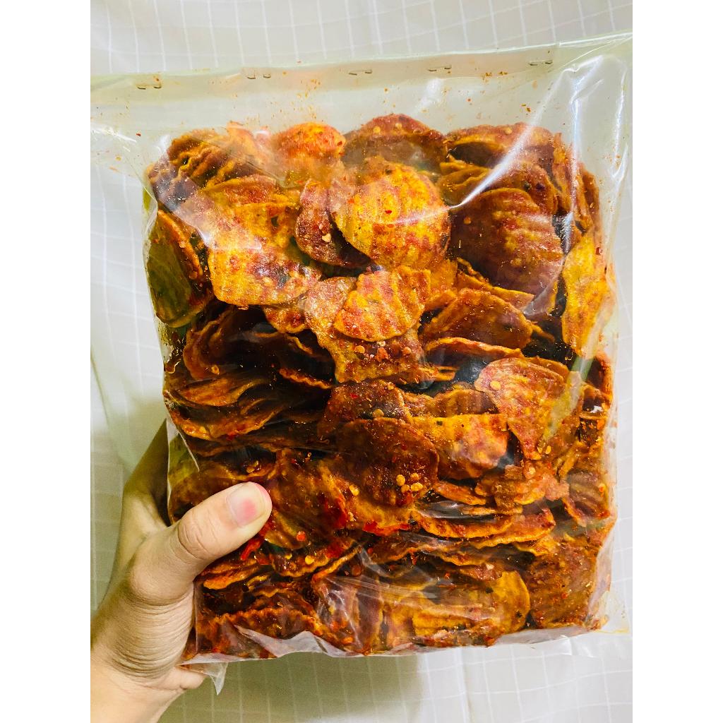 

SEBLAK KERUPUK POCO POCO/KERUPUK SINGKONG PEDAS DAUN JERUK BUMBU MELIMPAH/SEBLAK KERUPUK POCO POCO/KERUPUK SINGKONG ORIGINAL DAUN JERUK KEMASAN 500GR 250GR 100GR