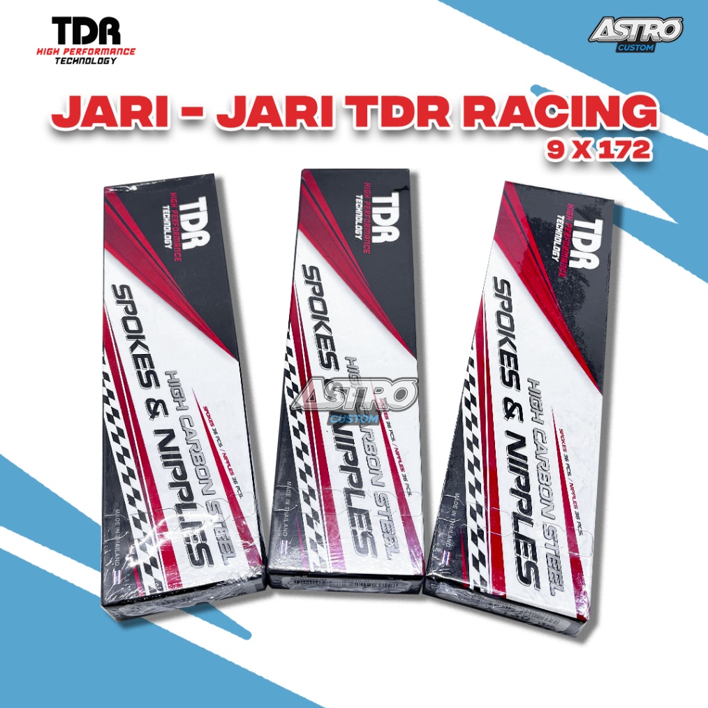 TOP JariJari TDR CHROME Ukuran 172 Motor Honda Bebek RING 17 Shogun Supra X 125 Smash Ruji Velg