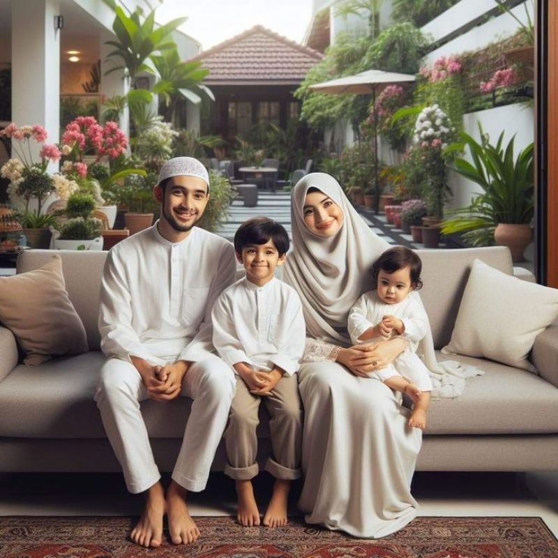 EDIT FOTO KARIKATUR KELUARGA CEMARA