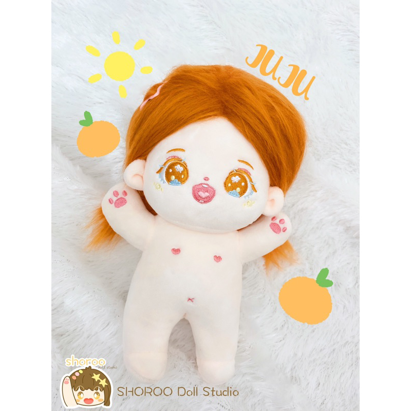 JUJU - 20CM COTTON DOLL Boneka Cotton Boneka Dress Up Boneka kapas 20cm 10cm Cotton doll Lucu Hadiah