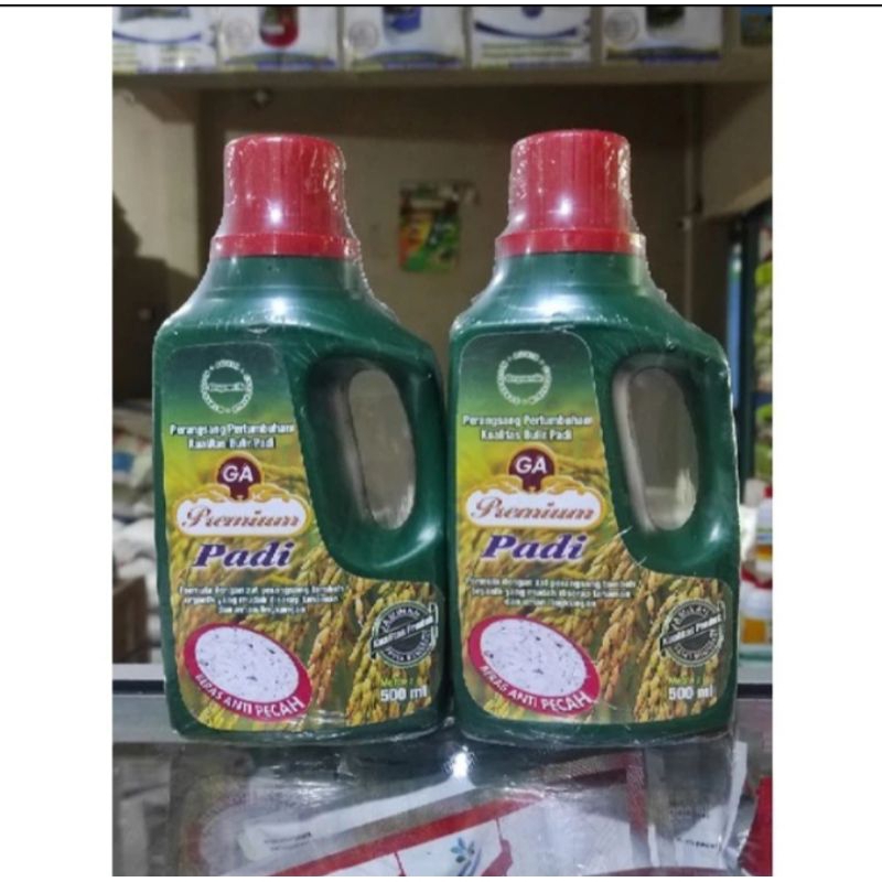 GA PREMIUM PADI-PUPUK PREMIUM ORGANIK-ZPT UNTUK TANAMAN PADI 500ML