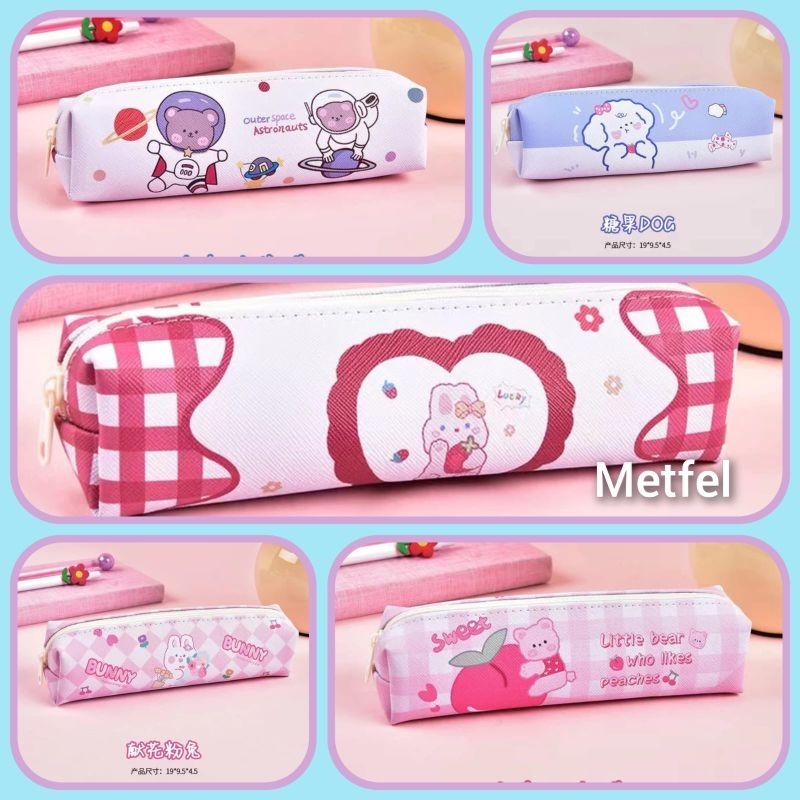 

Tempat Pensil Lucu, Kotak Pensil, Tempat Pencil,, Kotak Pencil PU Leather Pencil Case