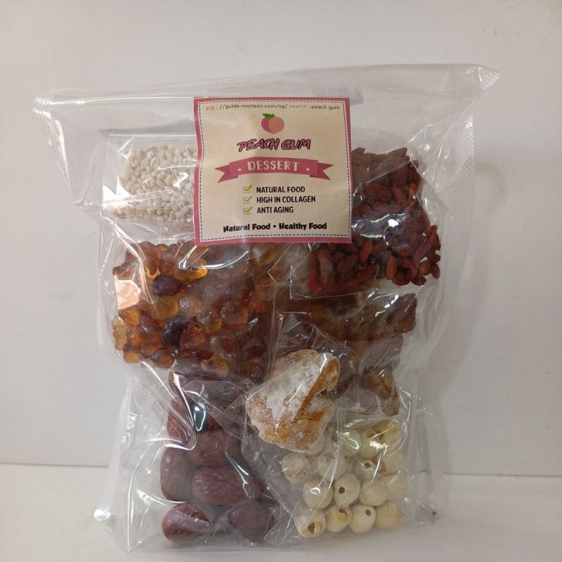

PEACH GUM DESSERT HEALTHY FOOD
