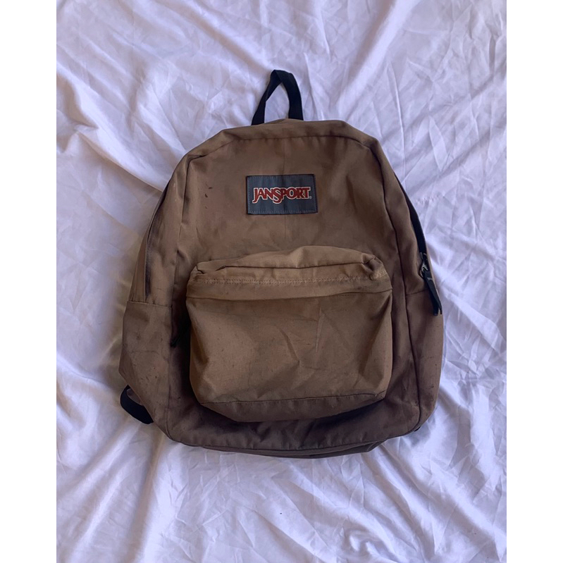jansport brown fading