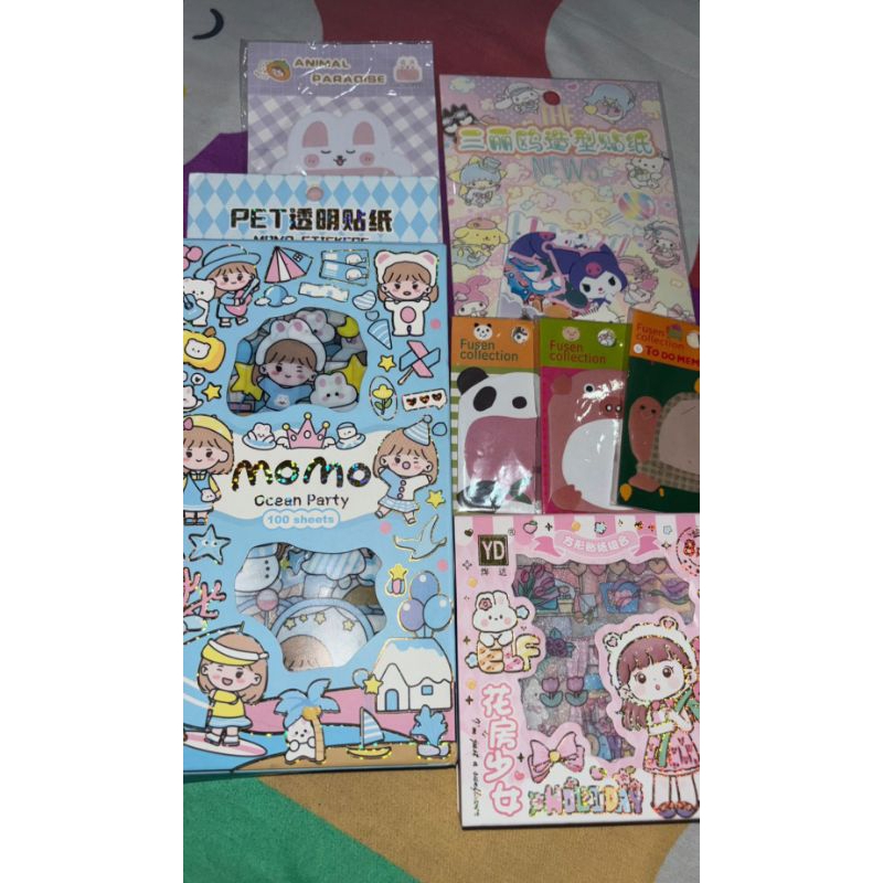 

✨ STICKER MOMO 1BOX ISI 100PCS✨