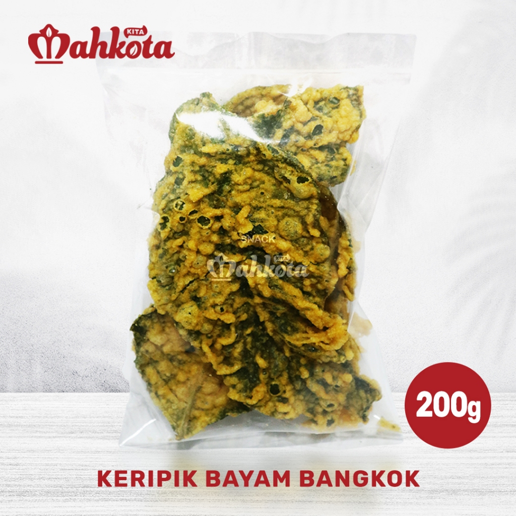 

(Snack Mahkota Kita) Keripik Bayam - Kudapan Renyah dengan Kelezatan Bayam yang Menyehatkan!