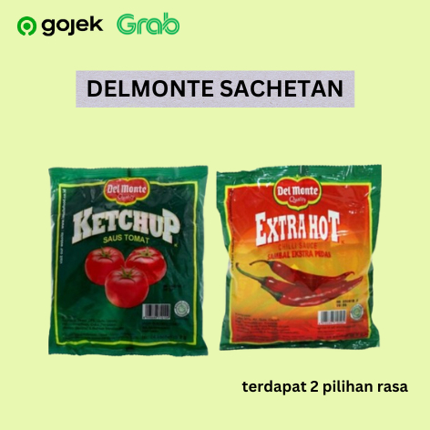 

Delmonte Saus Sambal Saus Tomat Sachetan isi 24