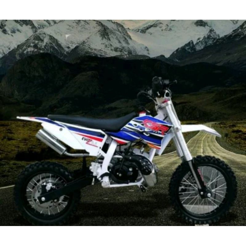 MOTOR MINI MEDIUM TRAIL MT VI A 50 CC 2 TAK ~ MOTOR CROSS ANAK