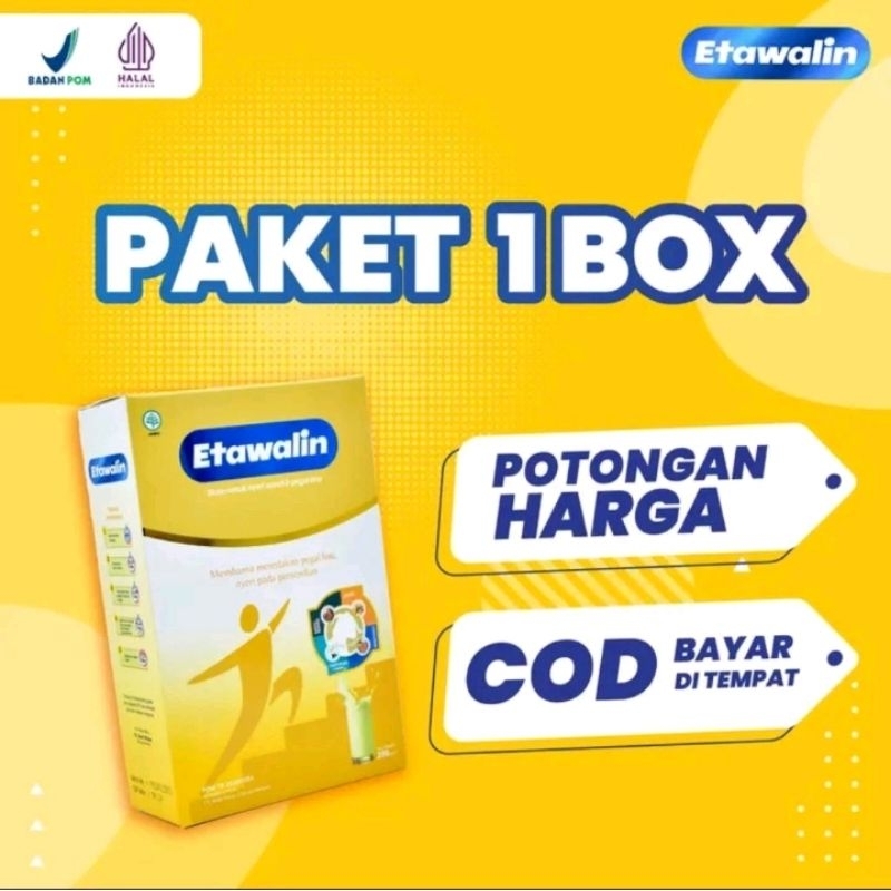 

Susu Etawalin - Membantu Mengatasi Rasa Nyerisendi Pada Tubuh & Pegal Pegal